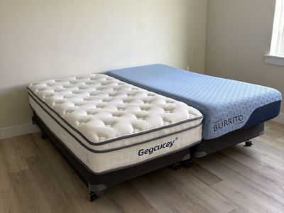 Twin-sized beds. Extra long. Great condition.