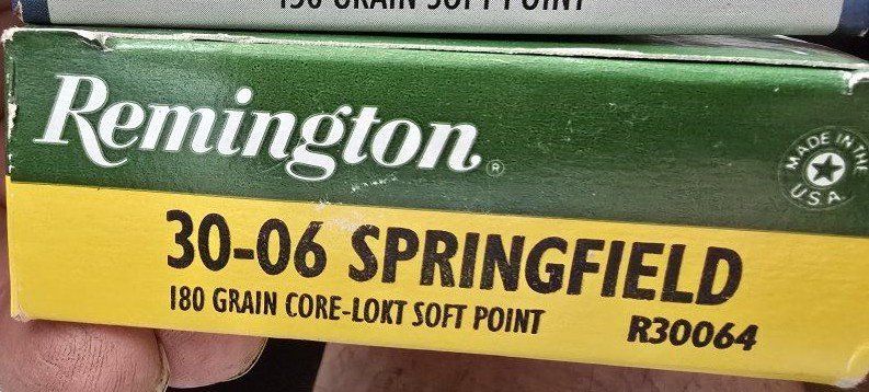 Remington Core-Lokt 30-06 Springfield Ammo
