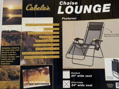 Cabela's Chaise Lounger Chair XL