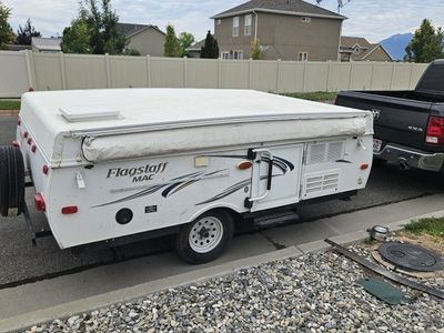 2015 Flagstaff MAC Pop-Up Travel Trailer - Lightweight & Compact Camper for Outdoor Adventures