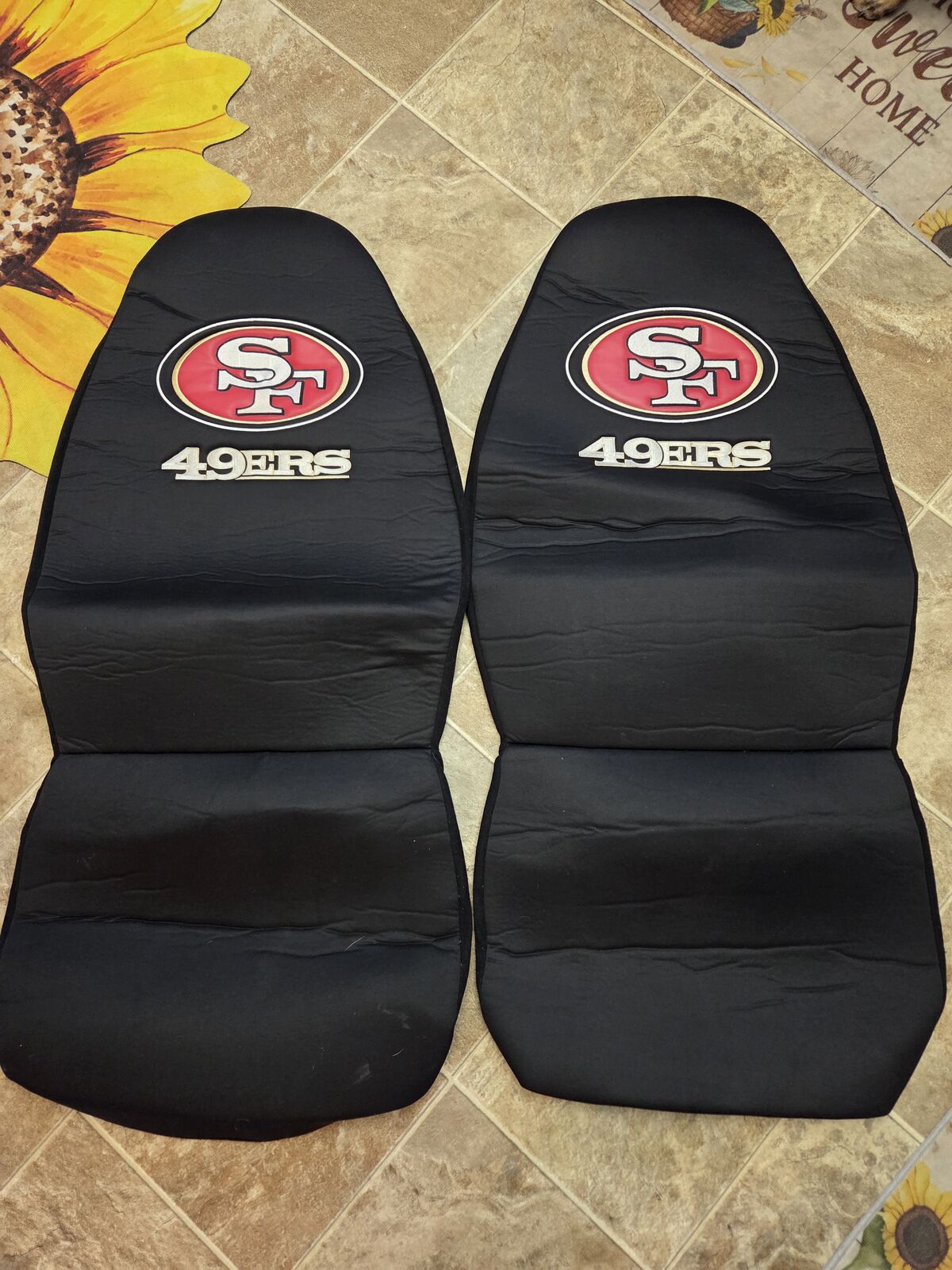 San Francisco 49ers car seat covers