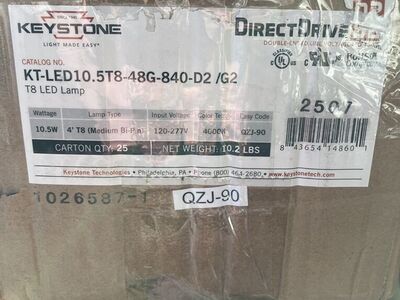 New Keystone D2 LED Tubes Bulbs