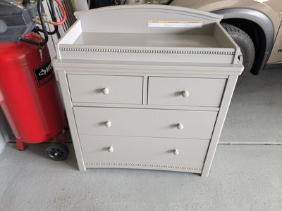 Baby Crib/Bed and Dressing Table