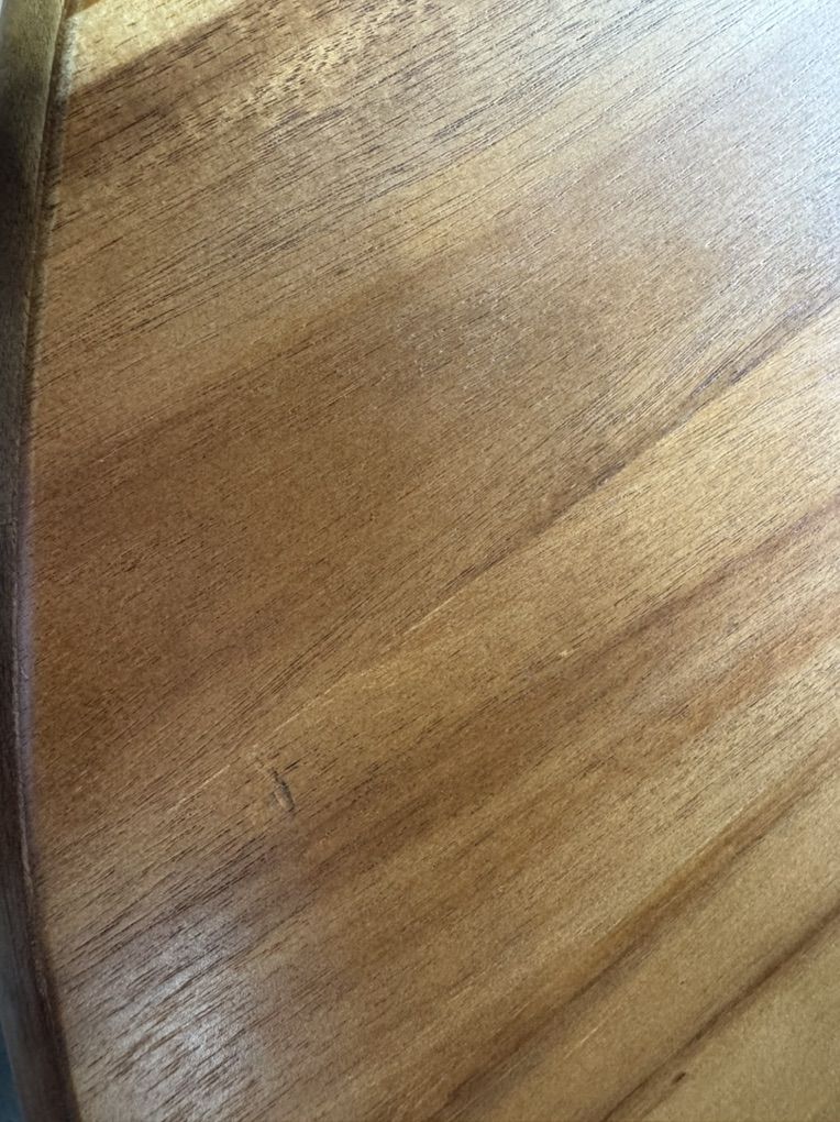 Rare Size, Massive Ten Foot Solid Acacia Tabletop