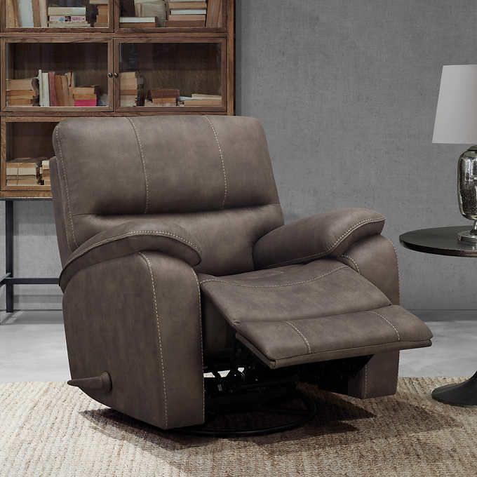 Barcalounger Henley Fabric Swivel Glider Recliner 1518208 #95405