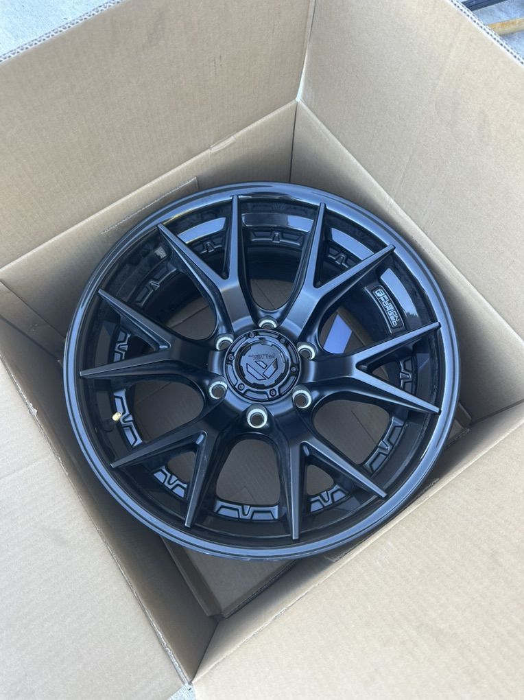 Fuel Catalyst Wheels 17x9 Matte Black