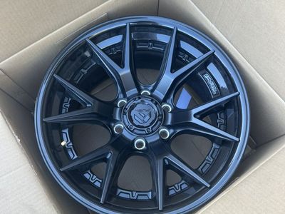 Fuel Catalyst Wheels 17x9 Matte Black