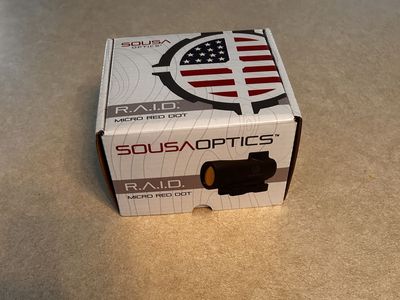 Sousa Optics R.A.I.D micro red dot gun sight