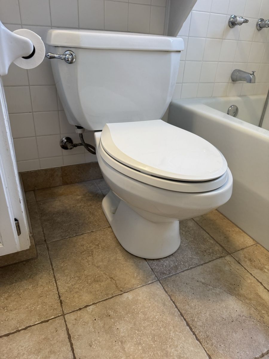 Toilet - American Standard elongated  cadet