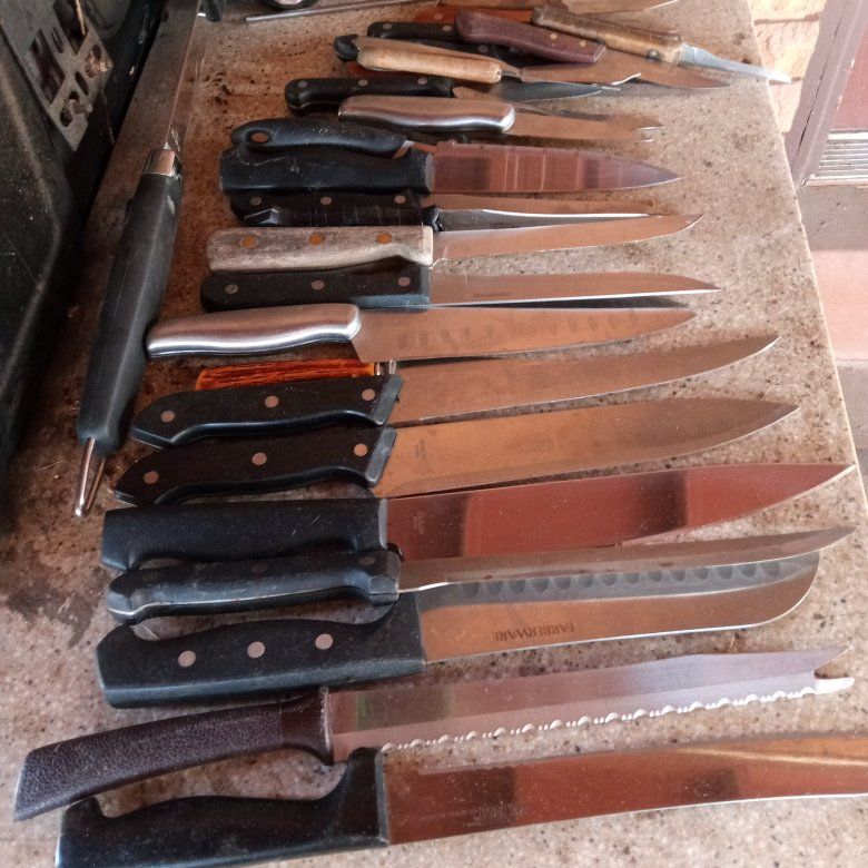 25 assorted kitchen knives for sale $15