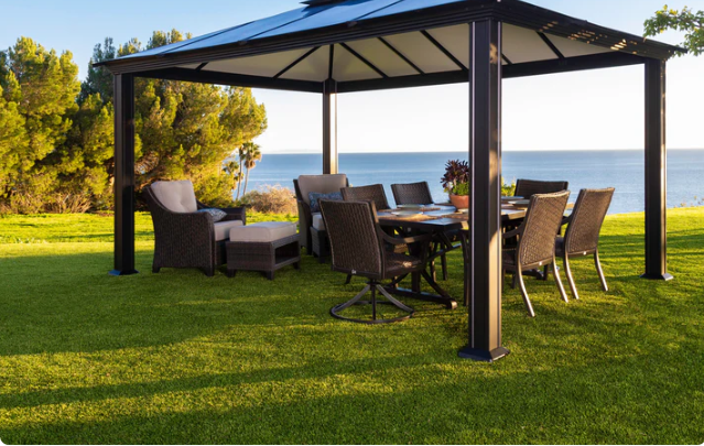 Santa Monica 12x16 Hard Top Gazebo - 801-624-6790, sells online for $2200 our price 1195!