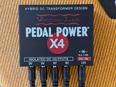 Voodoo Labs Pedal Power x4