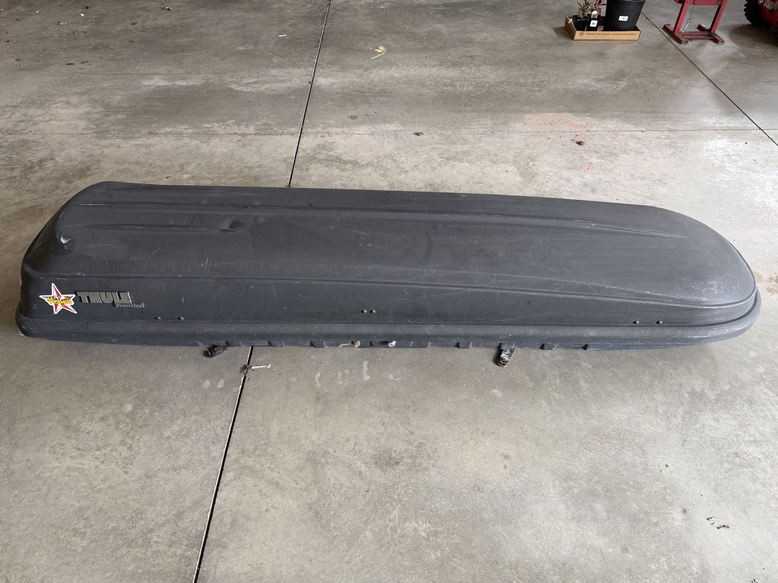 Thule Frontier Rooftop Cargo Box - Black, Spacious Storage for Vehicles