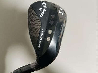 Callaway Jaws Raw 54-8 C Grind Wedge - Enhanced Spin, Tour Issue Dynamic Gold Spinner Steel Shaft, New