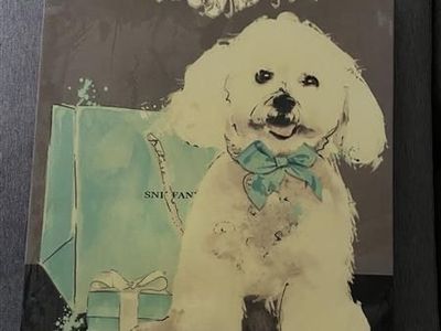 Dog Paintings, Store bought.