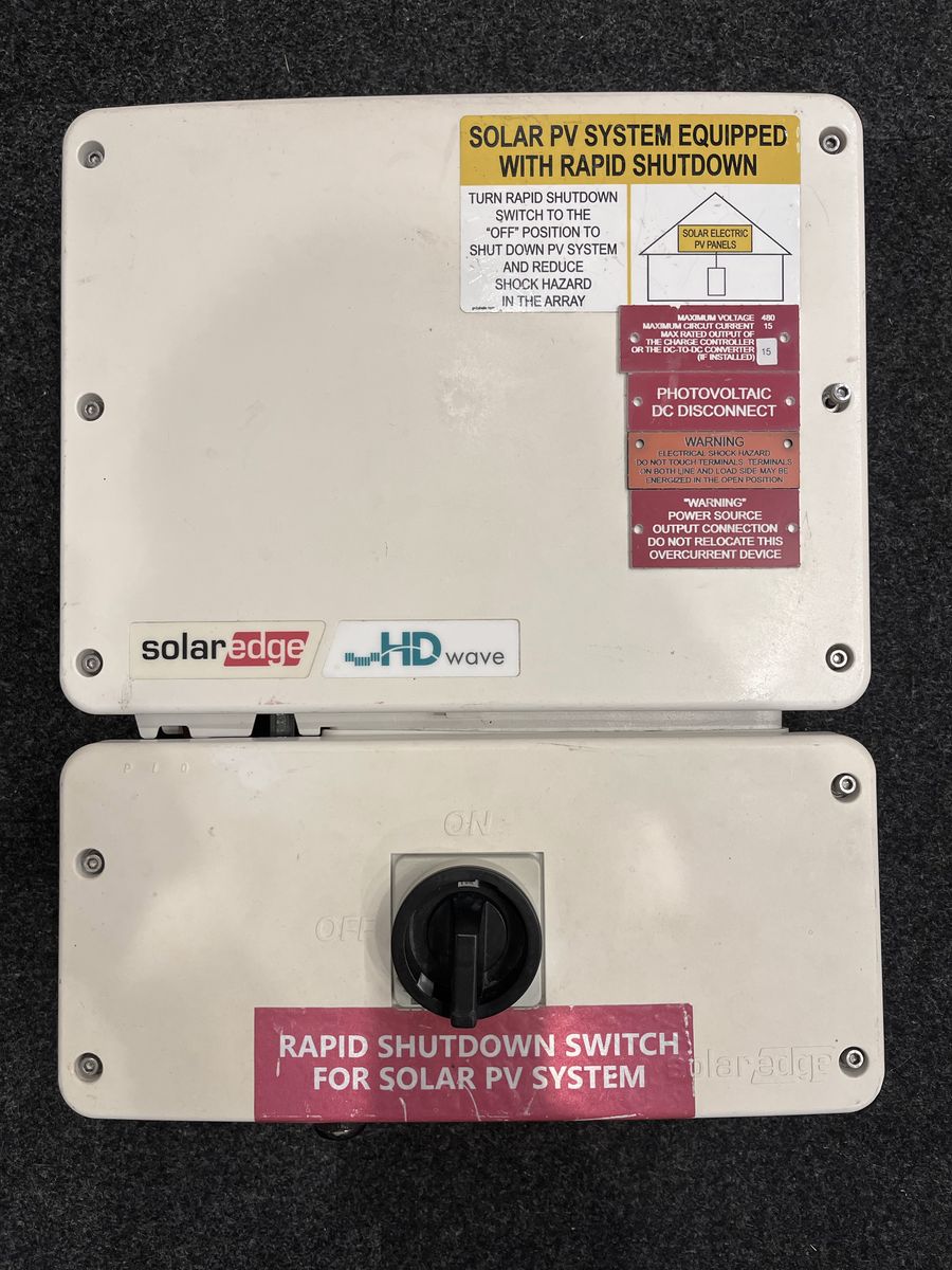 SolarEdge SE-5000H solar inverter for parts