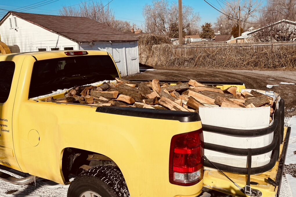 Properly Seasoned Hardwood Firewood