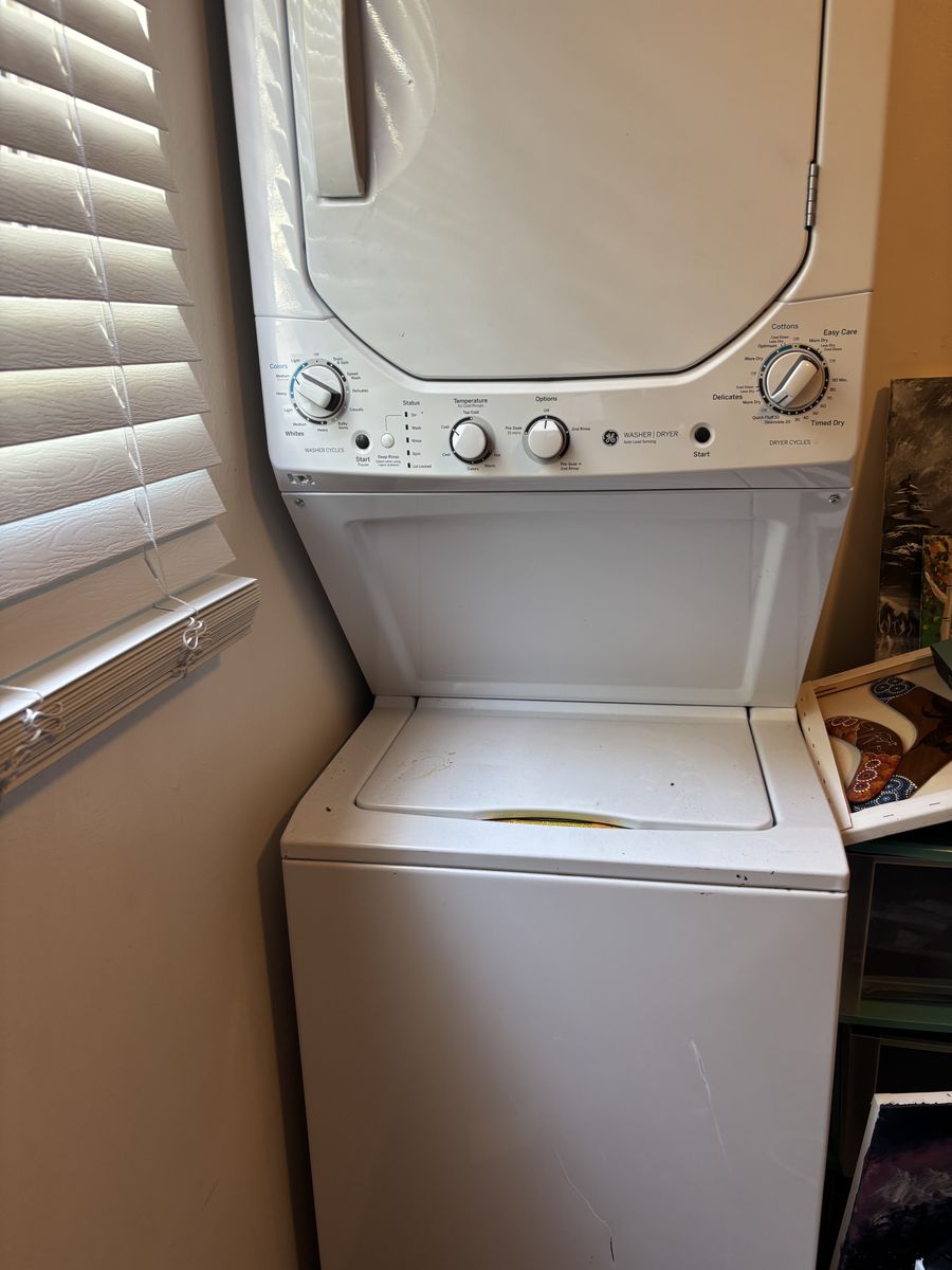 GE Stacked Washer Dryer