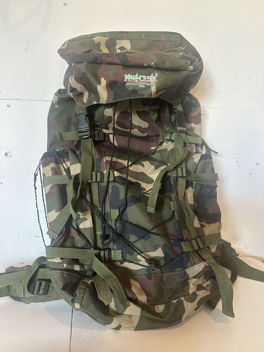 Pine Creek Backpacking Backpack Camoflauge