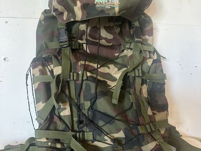 Pine Creek Backpacking Backpack Camoflauge
