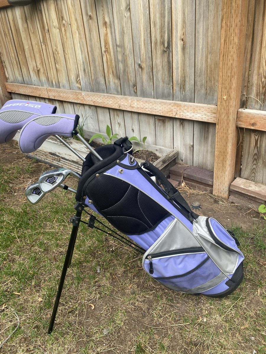 Kids Golf Set (Precise, purple)