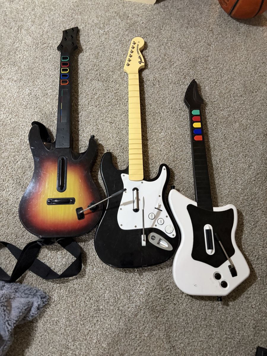 Guitar hero guitars