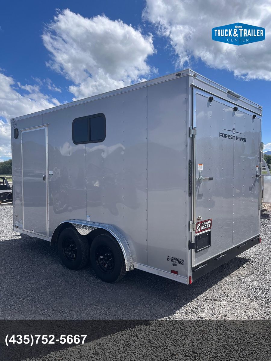 2027 Cargo Mate 8X14 Cargo Trailer w/ Rear Ramp