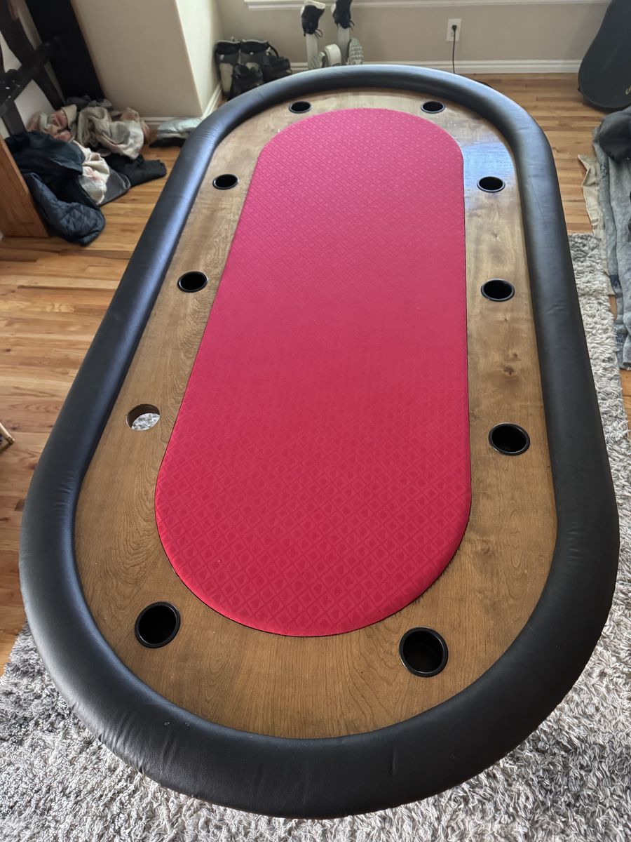 Poker table