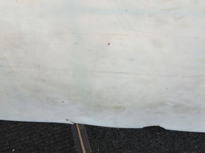 White Plexiglass Sheet 84"x48"