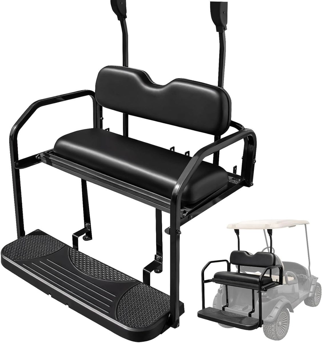 Club Car Golf Cart Rear Seat Kit 2004-Up Precedent Tempo Onward