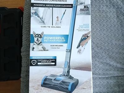 NEW Shark Cordless Pet Stick Vacuum (XL Dust Cup & HEPA Filtration) - Brand New In Box
