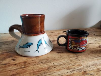 Bearly Surviving Sea Fishing mug and Grand Prix
