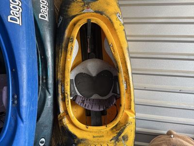 Pyranha Inazone 220 Whitewater Kayak - Yellow, Used Condition