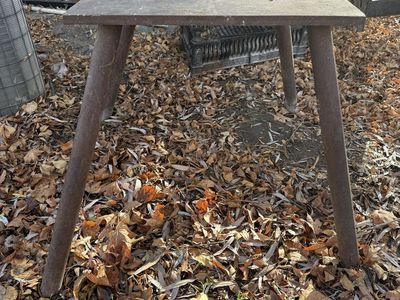 Heavy Duty Metal Table/stool