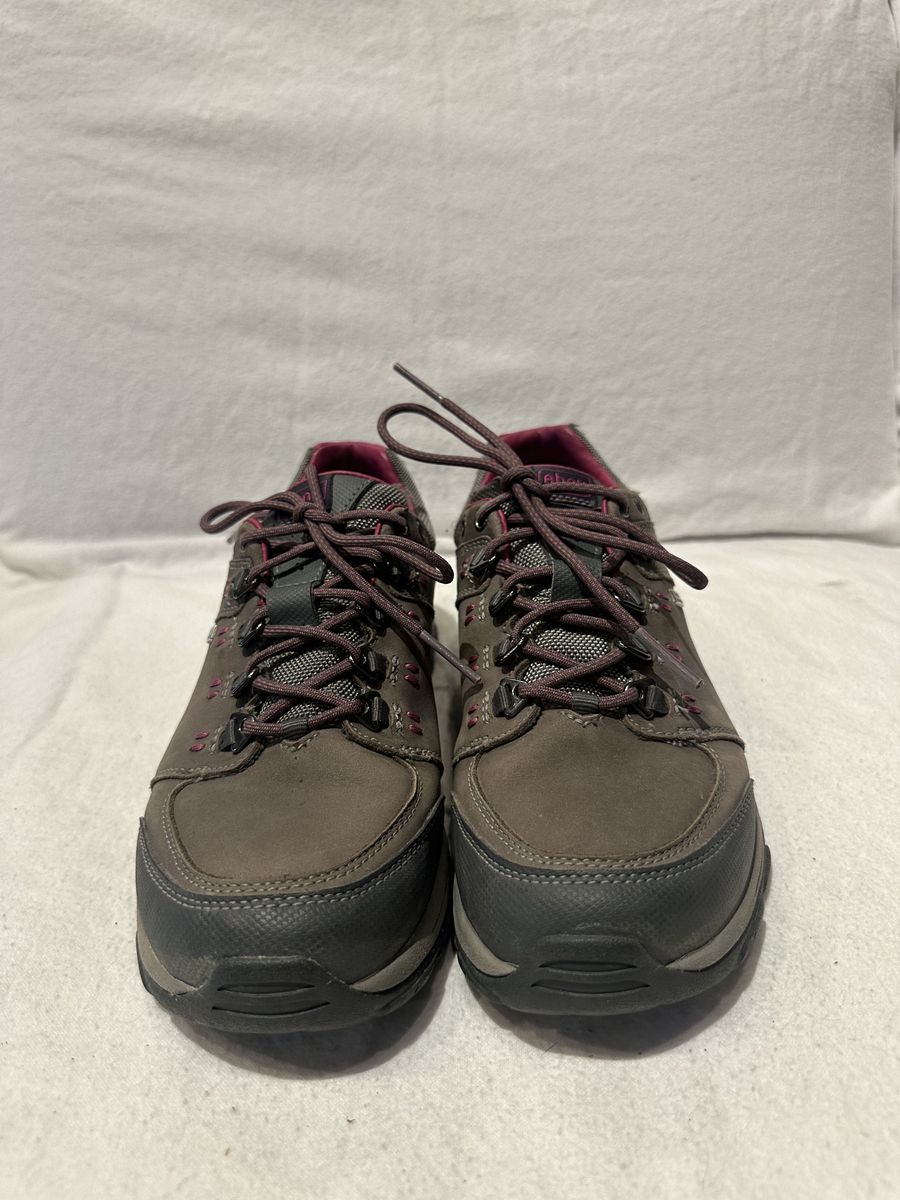 Ahnu Women’s Size 9 Gray/Hot Pink, Hiking Shoes