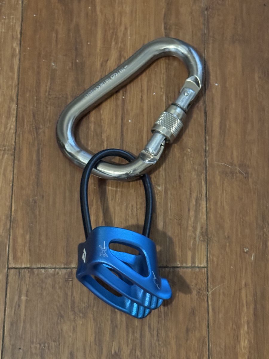 Black Diamond ATC-XP Belay Device with Rocklock Locking Carabiner