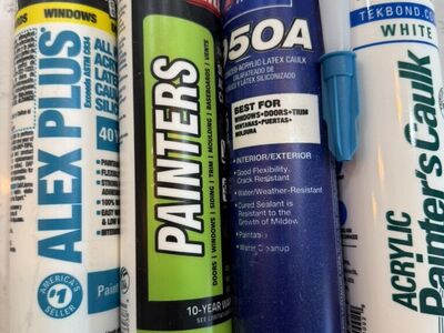 36 Tubes Of Caulking White