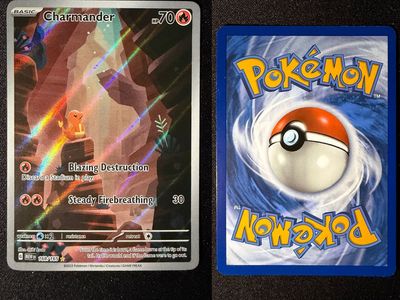 Pokemon 151 IR/SIR Charmander Blastoise