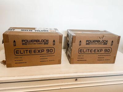 PowerBlock Elite EXP Adjustable Dumbbells (5-50 lb) - Brand New Sealed