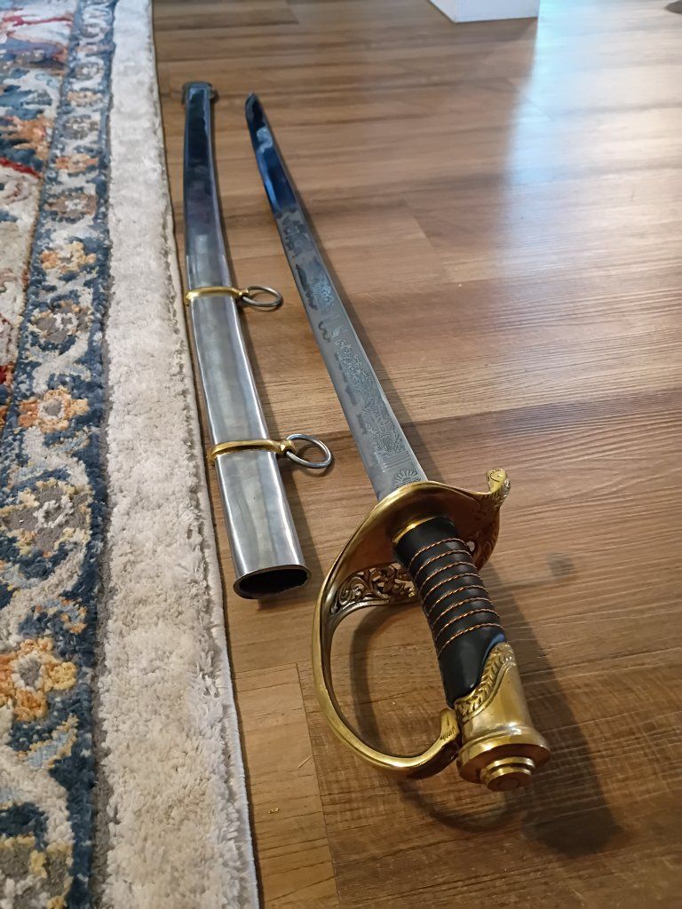 Union civil war replica sword