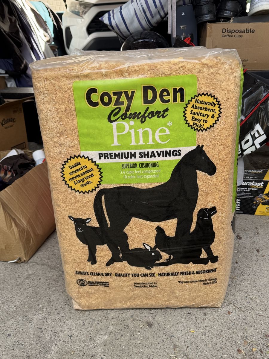 Animal bedding