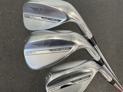 Set of 3 Titleist Vokey SM10 Golf Wedges