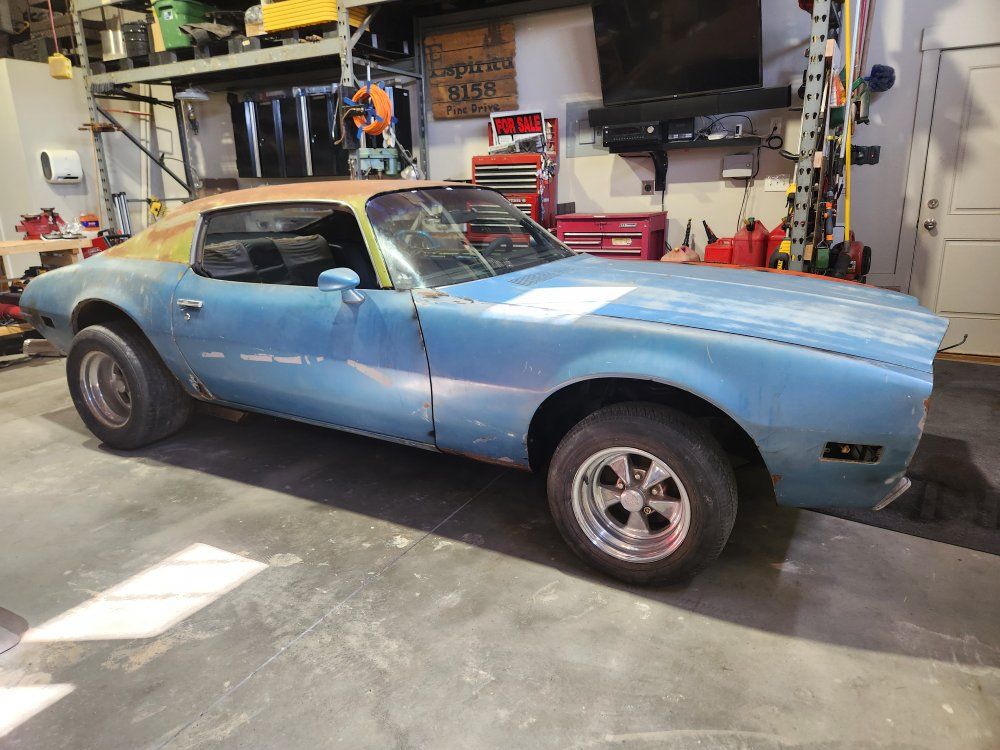 Vintage 1970 Pontiac Firebird Project Car - Classic Muscle Car Restoration