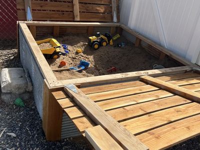 Rustic Sand Box
