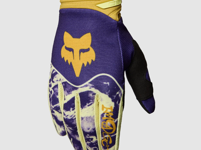 Fox Racing - 180 Image Print Glove, Plum Purple (38611-209-L-L-BIN4)