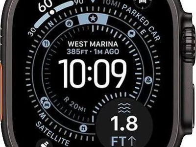 Apple Watch Ultra 3 (GPS + Cellular) 49mm Titanium Case Midnight