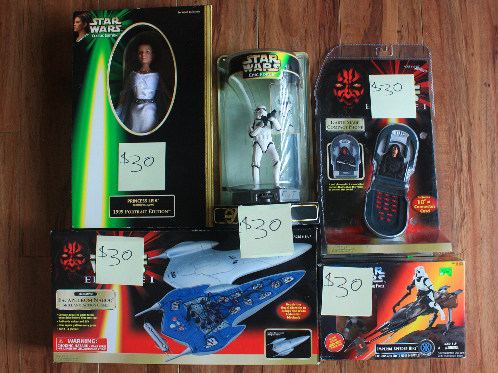 Vintage Star Wars Figure Collection