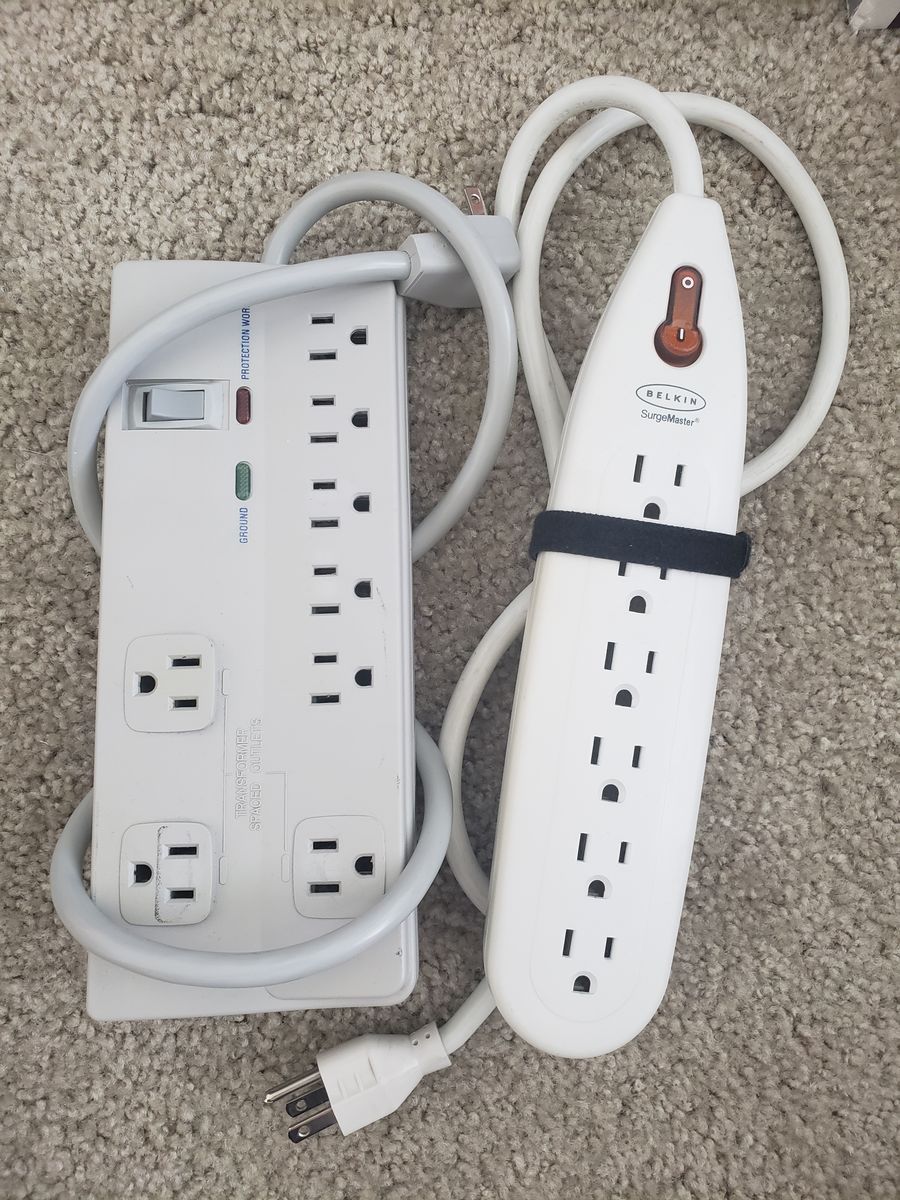 Power Strip Surge Protector extension cables