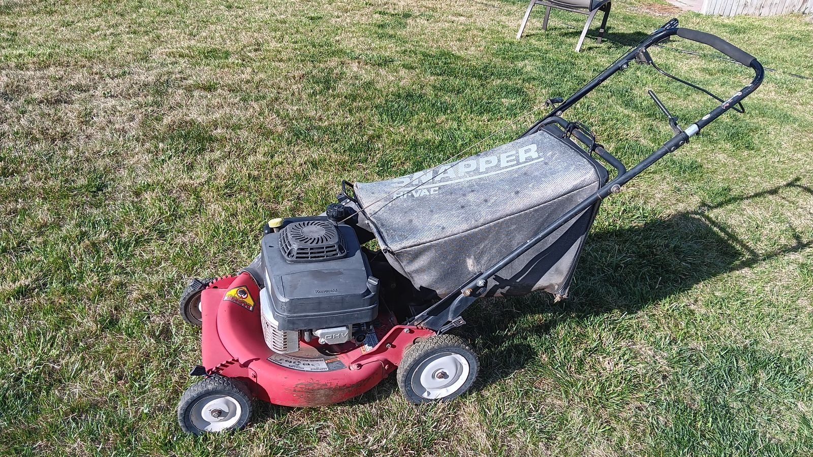 Commercial Snapper HiVac Mower 6 speed Rear Wheel Drive 179cc OHV