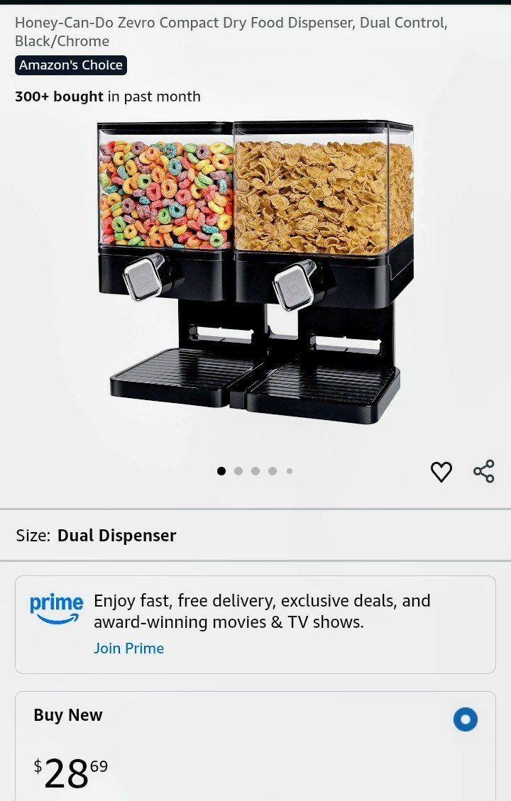 Cereal Dispensers